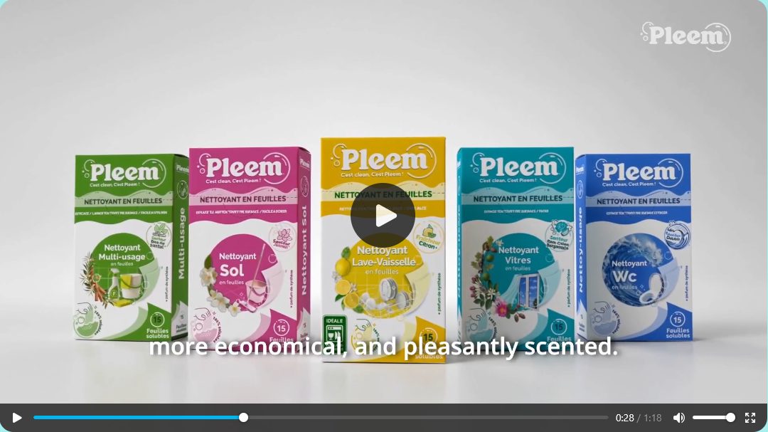 Vidéo — It's simple, it's clean, it's PLEEM.